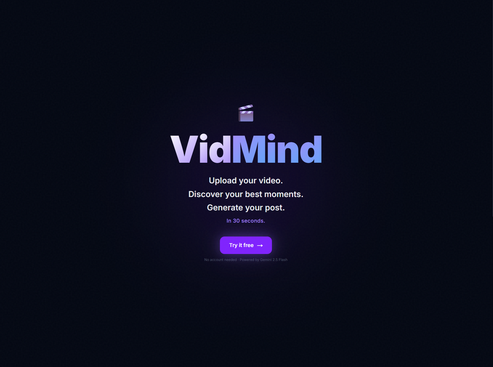 VidMind — AI Video Analyser